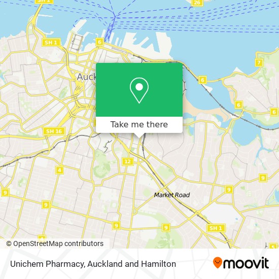 Unichem Pharmacy map