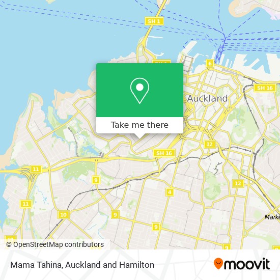Mama Tahina map