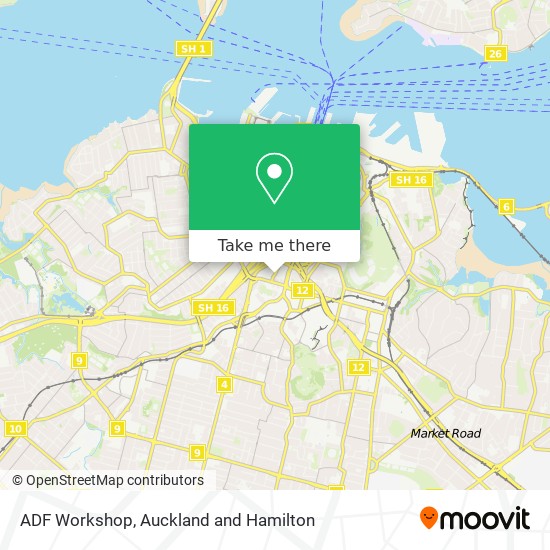 ADF Workshop map