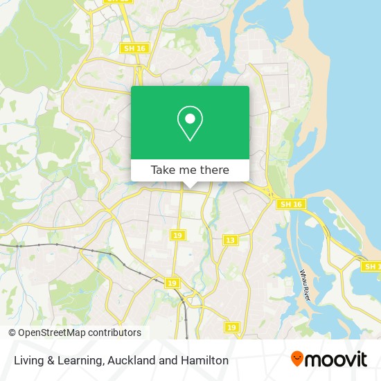 Living & Learning map