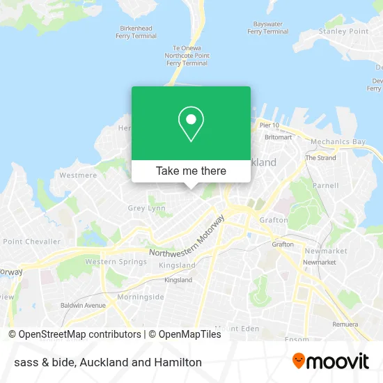 sass & bide map