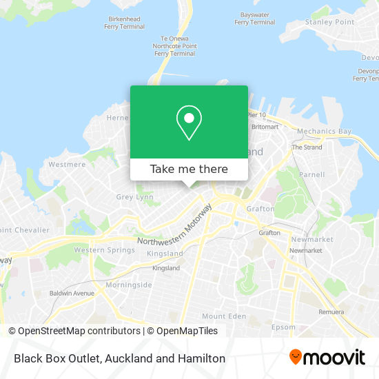 Black Box Outlet map