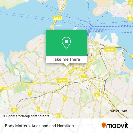 Body Matters map