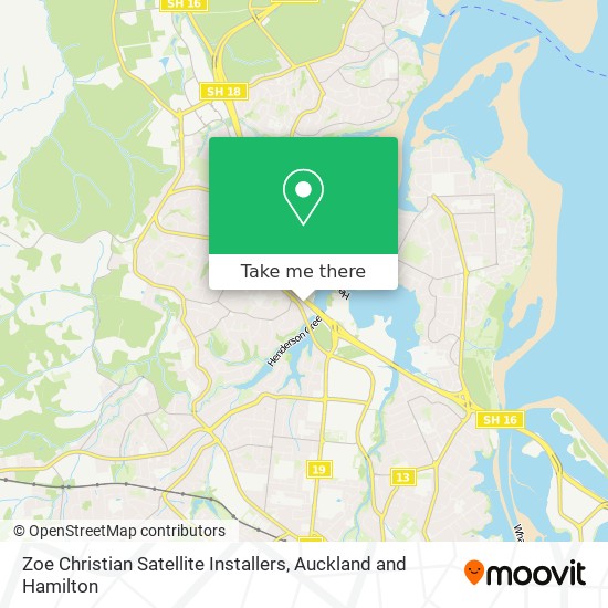 Zoe Christian Satellite Installers map