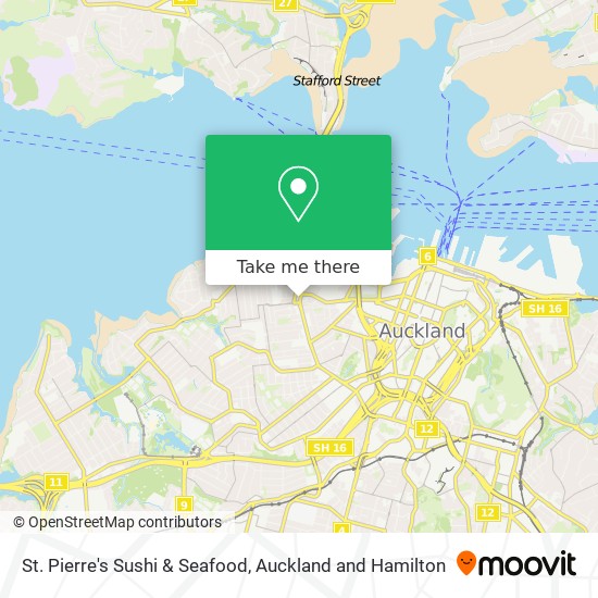 St. Pierre's Sushi & Seafood map