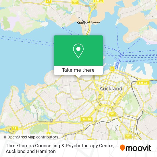 Three Lamps Counselling & Psychotherapy Centre map