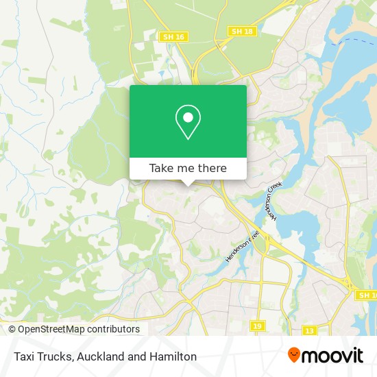Taxi Trucks map