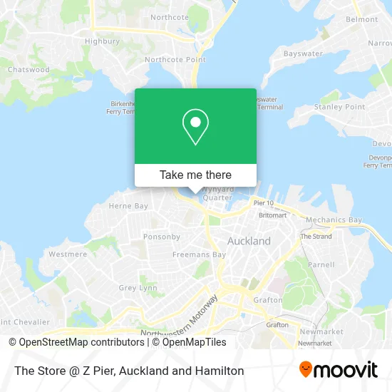 The Store @ Z Pier map