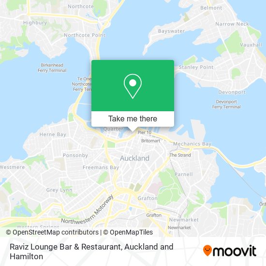 Raviz Lounge Bar & Restaurant map