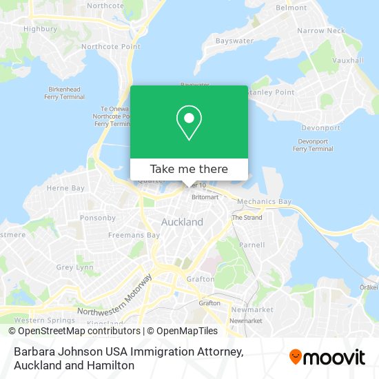 Barbara Johnson USA Immigration Attorney map