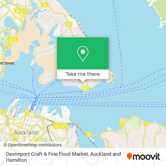 Devonport Craft & Fine Food Market map