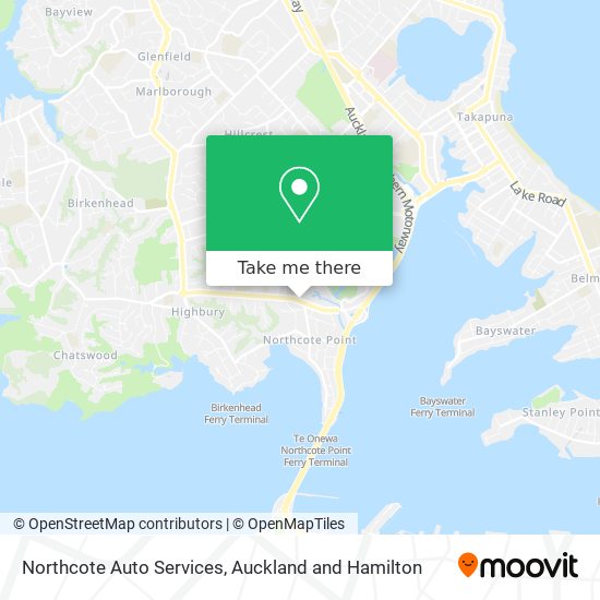 Northcote Auto Services map