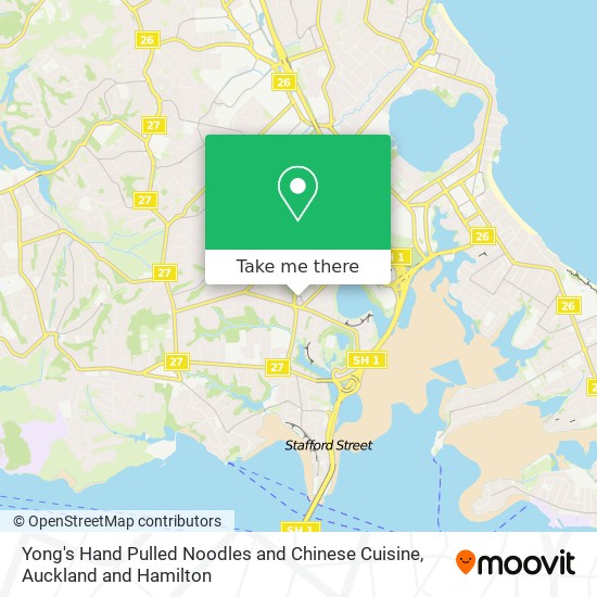 Yong's Hand Pulled Noodles and Chinese Cuisine map