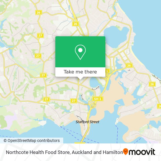Northcote Health Food Store地图