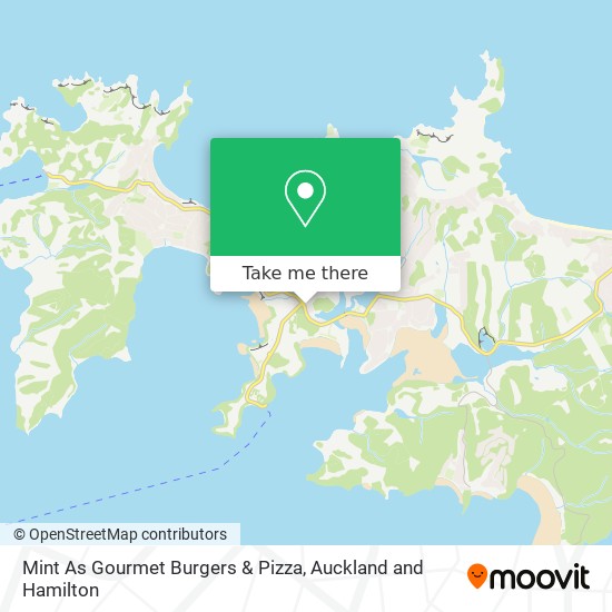 Mint As Gourmet Burgers & Pizza map