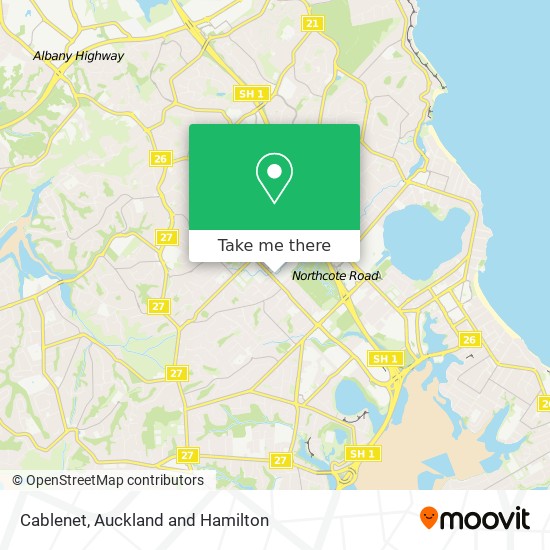 Cablenet map