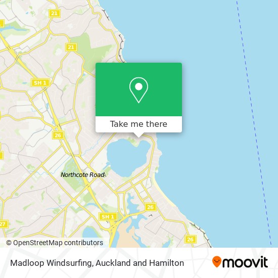 Madloop Windsurfing地图