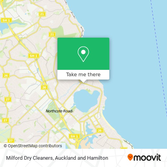 Milford Dry Cleaners地图