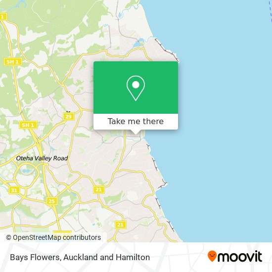 Bays Flowers map