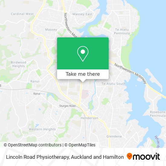 Lincoln Road Physiotherapy map