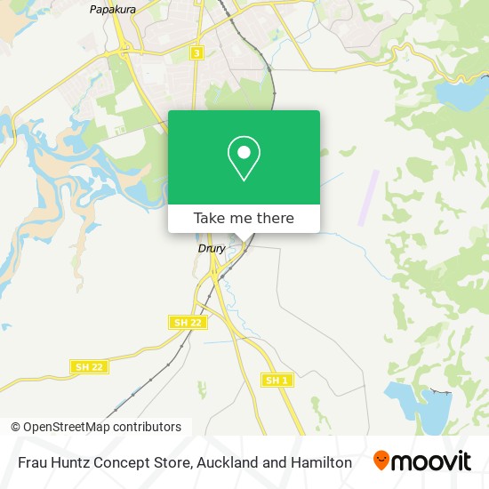 Frau Huntz Concept Store map