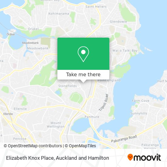 Elizabeth Knox Place地图