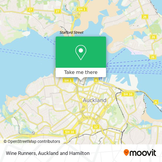 Wine Runners map