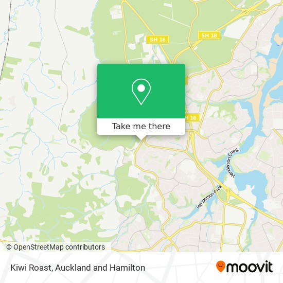 Kiwi Roast map