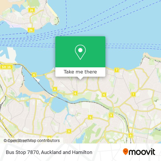 Bus Stop 7870 map