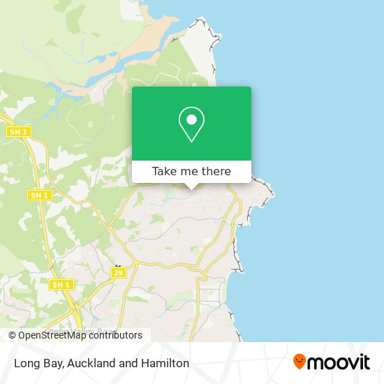 Long Bay map