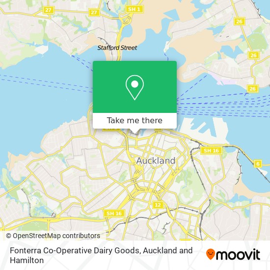 Fonterra Co-Operative Dairy Goods地图