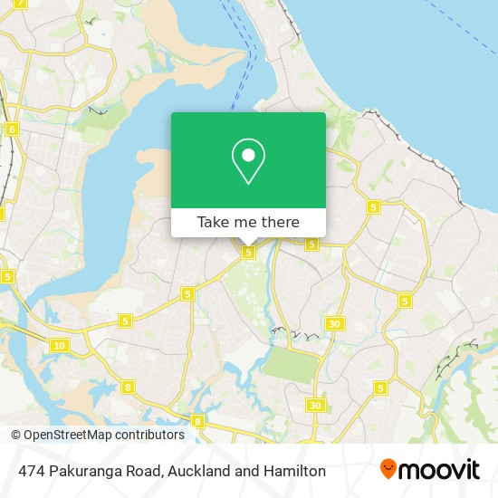 474 Pakuranga Road地图