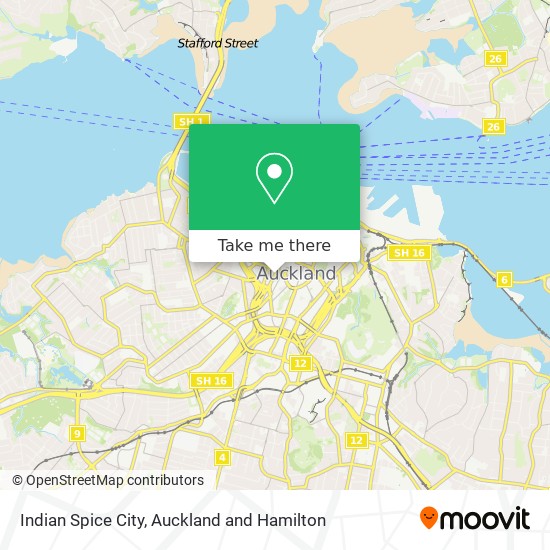 Indian Spice City map