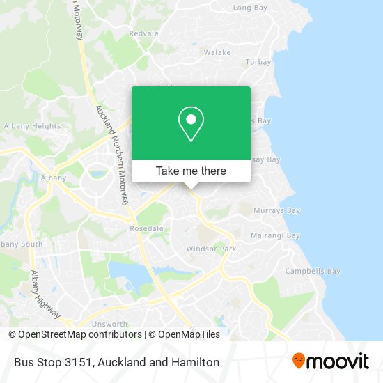 Bus Stop 3151 map