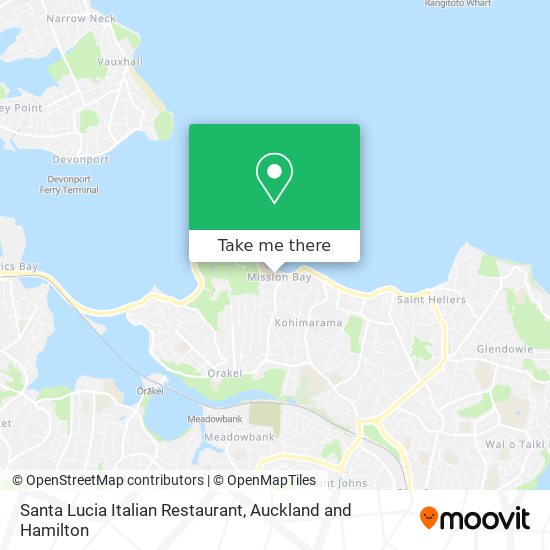 Santa Lucia Italian Restaurant地图