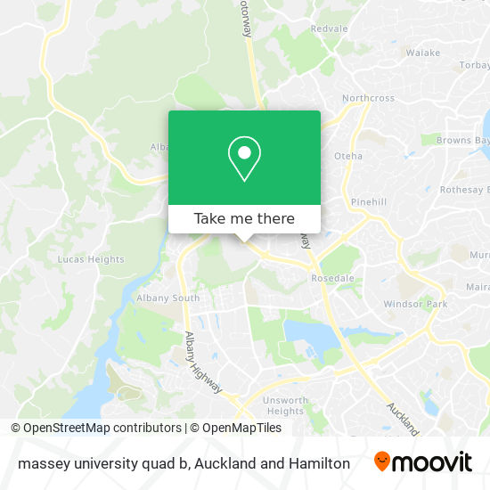 massey university quad b map