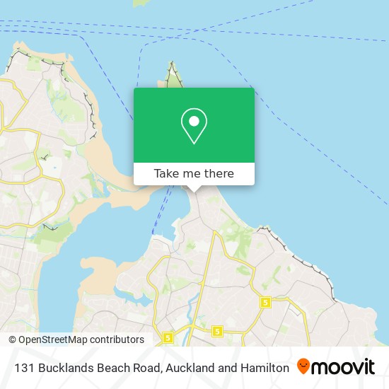 131 Bucklands Beach Road map