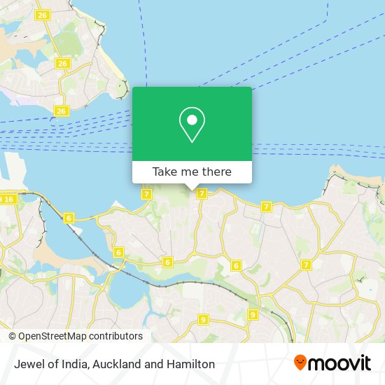 Jewel of India map