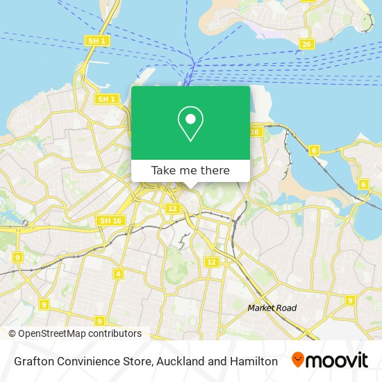 Grafton Convinience Store map
