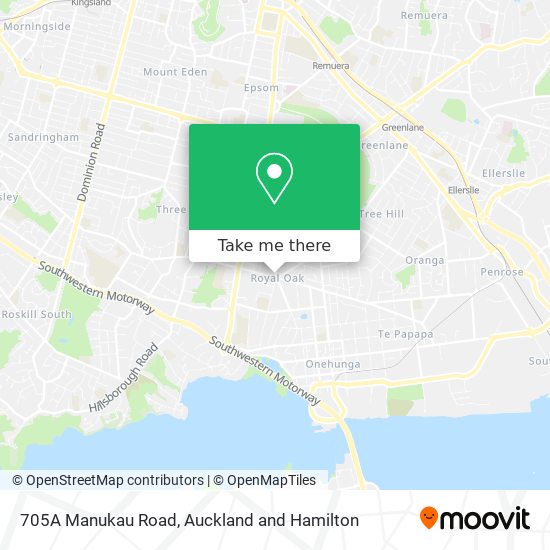 705A Manukau Road地图