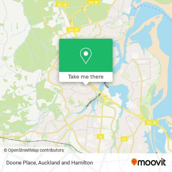 Doone Place地图