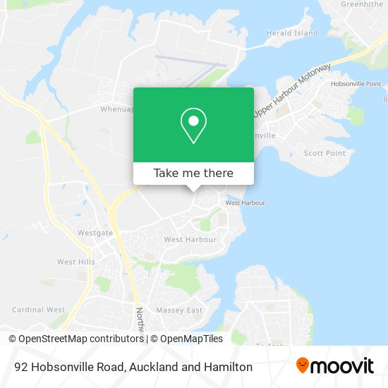 92 Hobsonville Road地图