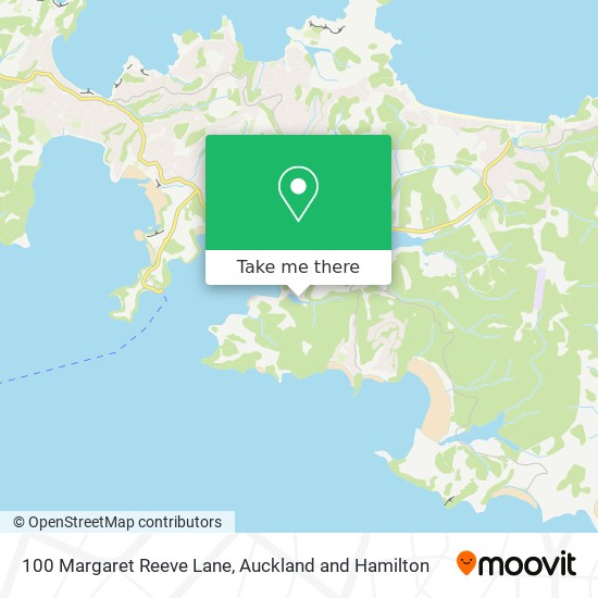 100 Margaret Reeve Lane map