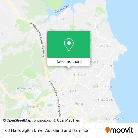 68 Harrowglen Drive map