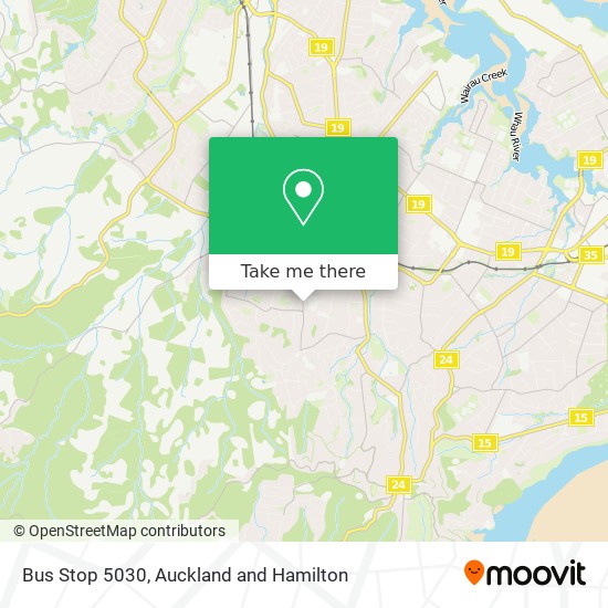 Bus Stop 5030 map