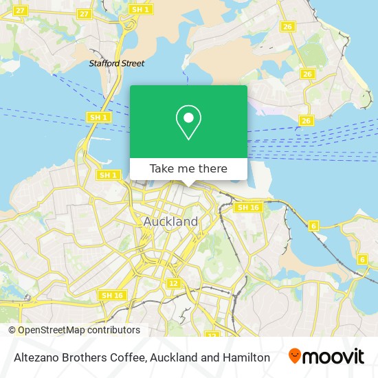 Altezano Brothers Coffee地图