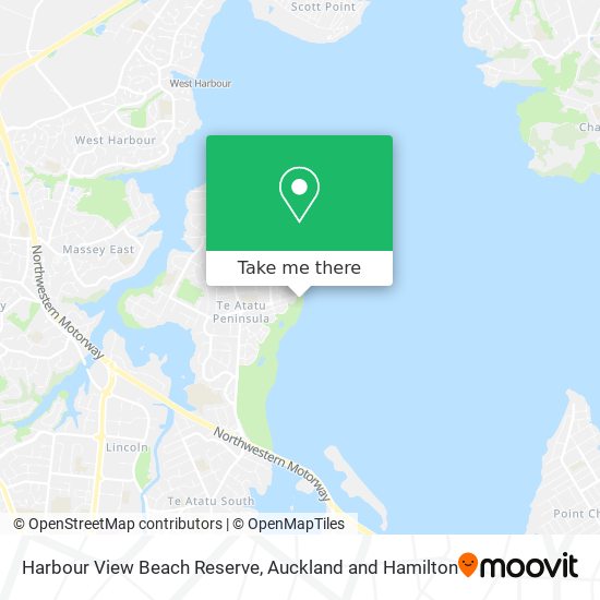 Harbour View Beach Reserve map