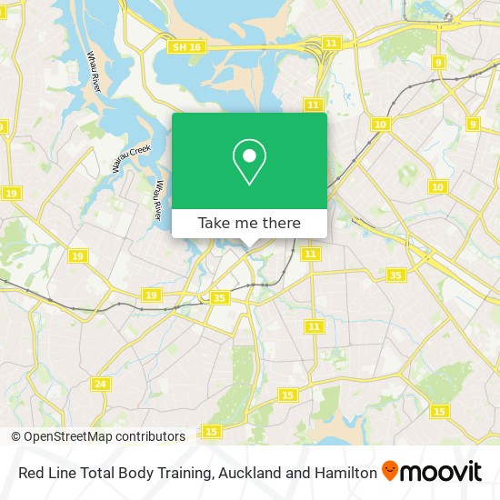 Red Line Total Body Training地图