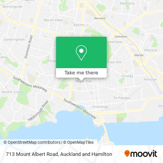 713 Mount Albert Road map