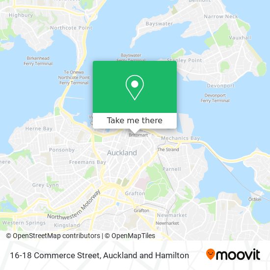 16-18 Commerce Street map